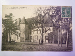 MAINSAT  (Creuse)  :  CHÂTEAU Des PORTES   1922   XXX - Andere & Zonder Classificatie