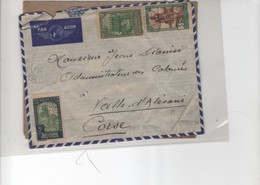 Delcampe - Soudan (1894-1902) S/Lettre Pour  La Corse N°63-69-85 14/06/39 - Lettres & Documents