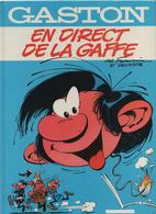 GASTON  « En Direct De LAGAFFE » FRANQUIN & DELPORTE Ed. Dupuis Année1969  BD Bande Dessinée Impeccable - Franquin