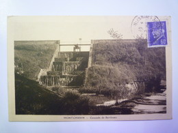 MONTCHANIN  (Saône-et-Loire)  :  CASCADE  De  BERTHEAU   1942   XXX - Otros & Sin Clasificación