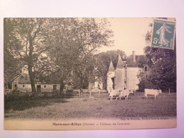 MARS-sur-ALLIER  (Nièvre)  :  CHÂTEAU Du  CROT-NOIR   1915   XXX - Altri & Non Classificati