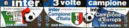90589) SAN MARINO-Inter 3 Volte Campione - 26 Luglio 2010  -MNH** - Neufs