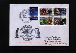 Australian Antarctic Territory 2010 Australian National Antarctic Research Expeditions Casey Interesting Cover - Lettres & Documents