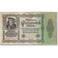 Billet, Allemagne, 50,000 Mark, 1922-11-19, KM:79, TB+ - 50000 Mark