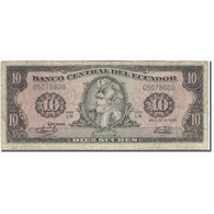Billet, Équateur, 10 Sucres, 1986-04-29, KM:121, B - Equateur