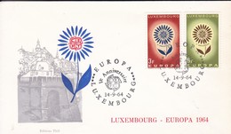 Luxembourg 1964 - Europa CEPT - Set - FDC 14-09-1964 - FDC