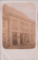 PENZLIN Mecklenburg Laden Bernhard Wendorff Emailschild REESES Cacao Original Private Fotokarte Der Zeit 31.12.1908 - Neustrelitz