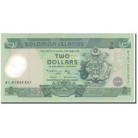 Billet, Îles Salomon, 2 Dollars, KM:23, NEUF - Salomons