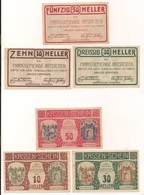 3 Notgeldscheine Artstetten 10, 30 + 50 H - Mezclas - Billetes