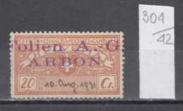 42K304 / 1931 - 20 Sc. - Effets De Change Wechsel Cambiali HELVETIA ,  Revenue Fiscaux Steuermarken , Switzerland Suisse - Revenue Stamps