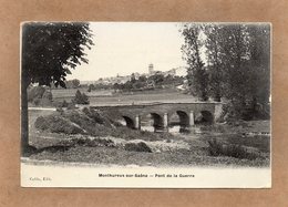 CPA - MONTHUREUX-sur-SAÔNE (88) - Aspect De L'entrée Du Bourg Par Le Pont De La Guerre En 1906 - Monthureux Sur Saone