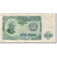 Billet, Bulgarie, 100 Leva, 1951, KM:86a, TB - Bulgarie