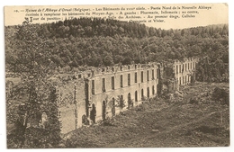 Ruines De L'Abbaye D'ORVAL - Les Bâtiments Du XVIIIe Siècle. Oblitération Florenville Et Bruxelles 1908. - Florenville