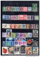 Lot De Timbres De GRANDE-BRETAGNE Cote Yvert 75 € - Collezioni