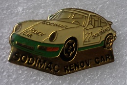 Pin's Porsche 911 . Rallye . Sodimac Renov'car - Porsche