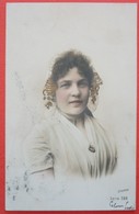 JEUNE FILLE - EPHRON - WOMAN WITH JEWELERY 1902 , RARE - Donne