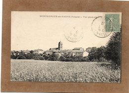 CPA - MONTHUREUX-sur-SAÔNE (88) - Aspect Du Bourg En 1922 - Monthureux Sur Saone