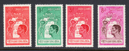 Vietnam 1961 Mint No Hinge, Sc# 174-177 - Vietnam