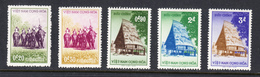 Vietnam 1957 Mint No Hinge, Sc# 63-67 - Vietnam