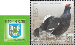 Estland 612,614 (kompl.Ausg.) Postfrisch 2008 Wappen, Vogel - Estland