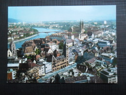 Delcampe - Switzerland, Basel, Flugaufnahme - Sonstige & Ohne Zuordnung