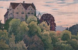 Ermatingen TG, Schloss Salenstein, Illustrateur Ernest Schlatter, Litho (30.8.32) - Salenstein