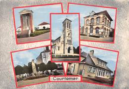 Courtomer - Vues Multiples - Eglise - Mairie - Courtomer