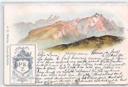 Säntis (2504 M) -  PKZ - Litho - 1901 - Altri & Non Classificati