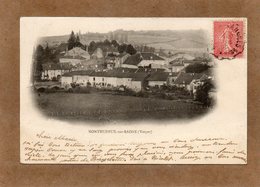CPA - MONTHUREUX-sur-SAÔNE (88) - Aspect Du Bourg En 1900 - Monthureux Sur Saone