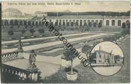 Grosssedlitz - Königlicher Garten - Verlag Alfred Edelmann Gasthof Gross Sedlitz - Pirna