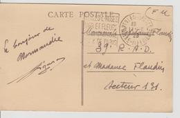 France Oblitération Daguin Seine Inférieure Veules Les Roses 1929 Sur CPA - 1921-1960: Modern Period