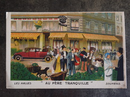 PARIS AU PERE TRANQUILLE RUE PIERRE LESCOT BAR SOUPERS DANSANTS Restaurant - Cafés, Hotels, Restaurants
