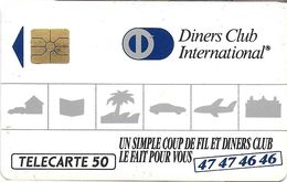 TÉLÉCARTE PHONECARD D 145 A DINERS CLUB INTERNATIONAL PRIVEE - Phonecards: Private Use