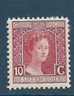 Timbres Neuf* Du Luxembourg, N°95 Yt, Marie-adélaïde - 1914-24 Marie-Adélaïde