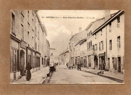 CPA - MONTHUREUX-sur-SAÔNE (88) - Aspect De La Rue Charles-Robin Dans Les Années 20 / 30 - Monthureux Sur Saone