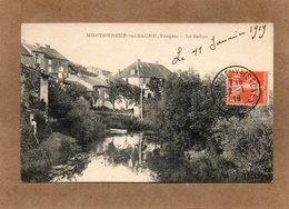 CPA - MONTHUREUX-sur-SAÔNE (88) - Aspect D'un Quartier Près De La Saône En 1919 - Monthureux Sur Saone