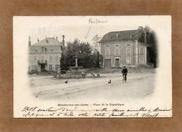 CPA - MONTHUREUX-sur-SAÔNE (88) - Aspect De La Fontaine De La Place De La République En 1901 - Monthureux Sur Saone