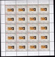 Croatia 2000 / Mathematics / World Mathematical Year / MINT Stamp Sheet - Kroatië