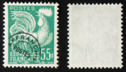 N° PREO 118 COQ 55F  Nsg TB Cote 12€ - 1953-1960