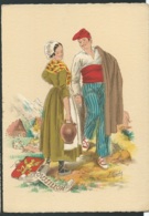 Les Costumes Dans Les  Provinces Françaises  , Roussillon , Illustration   Naudy   - Gaf28 - Naudy