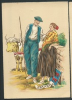 Les Costumes Dans Les  Provinces Françaises ,  Bearn   , Illustration   Naudy   - Gaf51 - Naudy