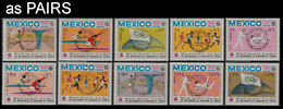 YEMEN KINGDOM (North) 1968 Olympics Mexico OVPT:winners PAIRS:10 - Summer 1968: Mexico City