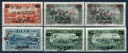 Alaouites  Y&T  N° 35-40 *...TB - Unused Stamps