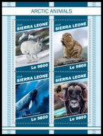 SIERRA LEONE 2018 MNH Arctic Animals Tiere Der Arktis Animaux Arctiques M/S - OFFICIAL ISSUE - DH1903 - Arctic Wildlife