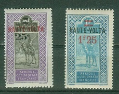 COLONIES FRANCAISES - HAUTE VOLTA - Poste Yt N° 34 36 Neuf* - Unused Stamps