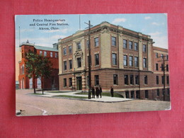 Police  & Fire Headquarters   Ohio > Akron  Ref 3143 - Akron