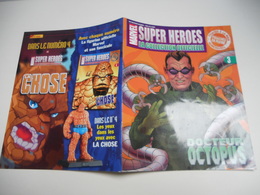 MARVEL SUPER HEROES  COLLECTION OFFICIEL AVEC POSTER AU CENTRE  N°3 DOCTEUR OCTOPUS  TBE - Strange