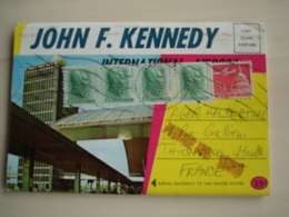 JOHN F. KENNEDY - INTERNATIONAL AIRPORT (14 Vues Recto Verso) - Aéroports