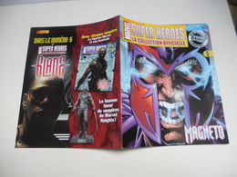 FASCICULE MARVEL SUPER HEROES  COLLECTION OFFICIEL AVEC POSTER AU CENTRE  N°5 MAGNETO  TBE - Strange