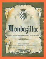 étiquette De Vin De Monbazillac GAEC Feytout à Monbazillac - 75 Cl - Monbazillac